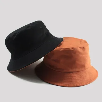 Рыболовные шляпы большого размера, мужская летняя шляпа от солнца с большой головой, панамы с двумя сторонами, большие размеры, шляпы-ведра 57-59 см, 60-62 см, 63-64 см Изображение 2