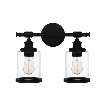 2-светильник, матовый черный светильник, светильник для палатки, светильник для кемпинга, светильник для талии, вентилятор, фонарики, перезаряжаемая лампа высокой мощности, дважды освещенная Изображение 2