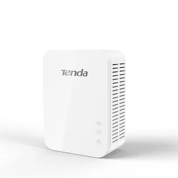 1ШТ Tenda PH3 1000 Мбит/с Powerline Сетевой адаптер Комплект 1 Порт Gigabit AV1000 Ethernet PLC Высокая Совместимость IPTV Homeplug AV2