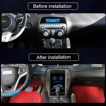 Головное устройство с сенсорным экраном Android в стиле ACARNAVI, автомобильное радио, мультимедиа, GPS-навигация для Chevrolet Camaro 2010-2015 Изображение 2
