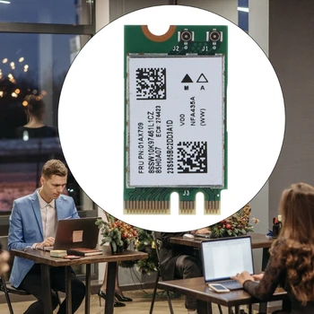 QCNFA435 двухдиапазонная беспроводная карта 2,4 Г/5 ГГц, замена карты 802.11AC Изображение 2