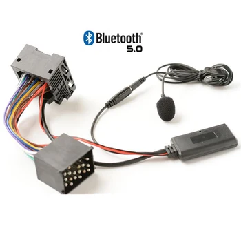 Bluetooth 5,0 музыкальный аудиоадаптер микрофонный кабель для BMW E46 BMW E46 323i 325Ci 330Ci M3 2002-2006 Изображение 2