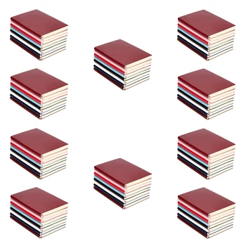 10X6 Цветов В случайном порядке Мягкая обложка из искусственной Кожи Блокнот для Записей Дневник на 100 страницах с подкладкой