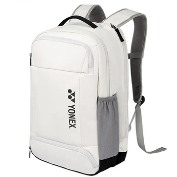 YONEX Водонепроницаемый спортивный рюкзак для ракеток для бадминтона, 2 шт., теннисная сумка через плечо С отделением для обуви, Эргономичный дизайн для унисекс
