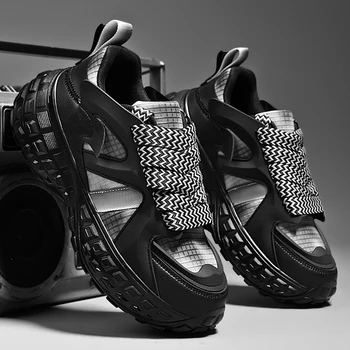 Обувь, Мужские Кроссовки, Мужская обувь для бега, Tenis, Роскошная обувь, Дышащая обувь для тренировок, Модные Лоферы, Мужские кроссовки для бега Изображение 2