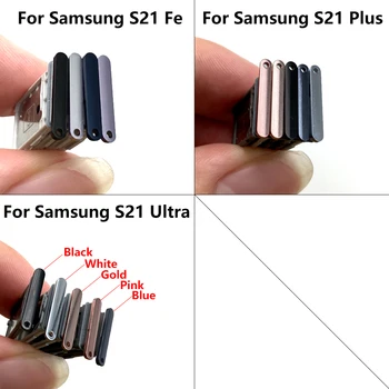 50 шт., держатель для SIM-карт Micro Nano, лоток, гнездо для адаптера Samsung S21 Fe Ultra Plus с запасными частями Изображение 2