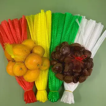 Многоразовая сетка для упаковки фруктов и овощей, нейлоновая экологичная сумка, утолщенная сетчатая сумка для покупок, плетеная сумка для садоводства Networ S3H9 Изображение 2
