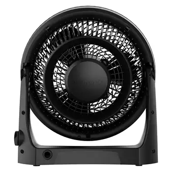 Вентилятор циркуляции воздуха во всем помещении с 3 скоростями, черный кондиционер Изображение 2