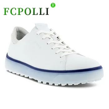 Профессиональный тренировщик гольфа, Брендовая Дизайнерская спортивная обувь, Мужская Удобная обувь для ходьбы, мужская Брендовая дизайнерская обувь для гольфа для мужчин