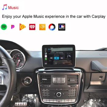 Беспроводное радио CarPlay Для Mercedes Benz G-Class W463 2012-2018 G63 G65 AMG G500 G 63 65 500 Android Авто Зеркало Ссылка Youtube Изображение 2