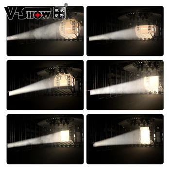 V-Show 300 Вт светодиодный профильный светильник с зумом для сцены театральной студии-тест на старение и двойная проверка Изображение 2