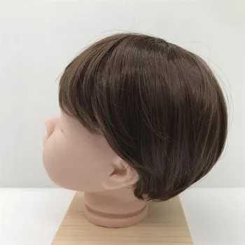 Новые 7 Различных моделей Силиконовая кукла Реборн/BJD Парик для волос Подходит для окружности головы Куклы Около 42 см DIY Doll Изображение 2
