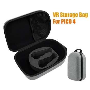 Дорожный чехол для Переноски EVA Коробка для хранения VR-гарнитуры PICO 4 Для Pico 4 Pro Защитная сумка для хранения Изображение 2