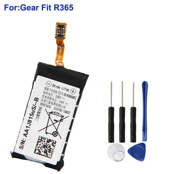 Сменный аккумулятор EB-BR365ABE для Samsung Gear Fit 2 Pro R365 SM-R365 200 мАч с инструментами