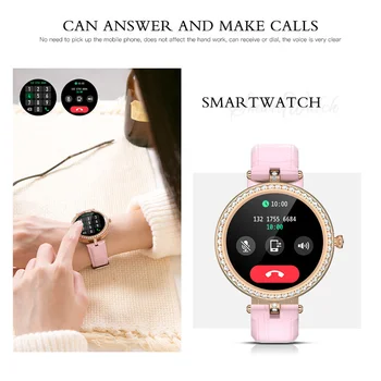 Смарт-часы GT10, женские модные Bluetooth-звонки, тенденции мониторинга сердечного ритма, водонепроницаемые спортивные фитнес-часы для Xiaomi/Apple Изображение 2