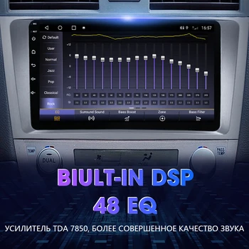 2 Din Android 11 автомагнитола для Toyota Camry 6 XV 40 50 2006 - 2011 Мультимедийный видеоплеернавигация GPS Carplay Авто IPS Стерео Изображение 2