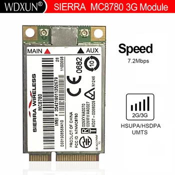 Sierra Wireless Mc8781 mc8780 Umts модуль Hsdpa 14,4 Мбит/с Mini Pci Express Карта Pci-e Pcie 3g модем (с Gps, без блокировки Sim-карты)