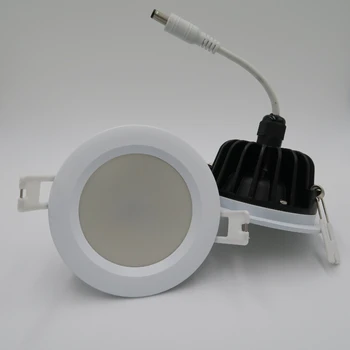 Новое Поступление, Затемняемый Водонепроницаемый IP65 светодиодный светильник COB Downlight AC85-265V 12 Вт/15 Вт, Встраиваемый светодиодный точечный светильник, Декоративная потолочная лампа