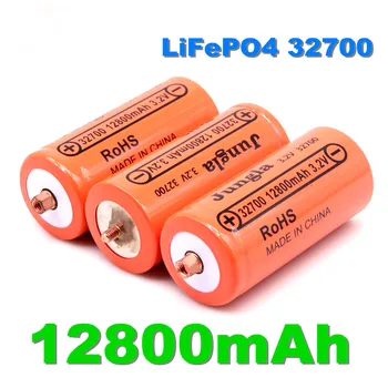 100% оригинальная Аккумуляторная Батарея lifepo4 32700 3,2 В 12800 мАч литий-фер-фосфат avec vis nouveau Изображение 2