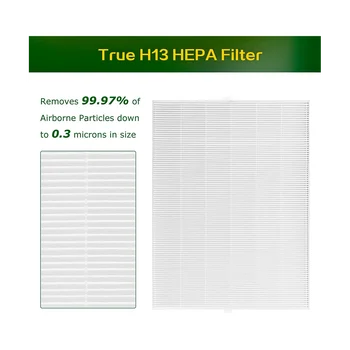 116130 Сменный фильтр H для 5500-2 Am80 Плазменно-волновой Очиститель воздуха, угольные фильтры True Hepa Изображение 2