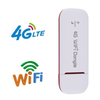 4G USB-ключ 150 Мбит/с WiFi-маршрутизатор Wifi-модем Беспроводной сетевой адаптер с разъемом для sim-карты