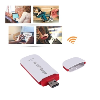 4G USB-ключ 150 Мбит/с WiFi-маршрутизатор Wifi-модем Беспроводной сетевой адаптер с разъемом для sim-карты Изображение 2