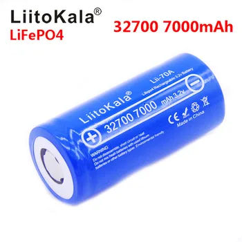 LiitoKala Lii-70A 3,2 V 32700 7000mAh LiFePO4 Аккумулятор 35A Непрерывного разряда Максимальная 55A Аккумуляторная батарея высокой мощности Изображение 2