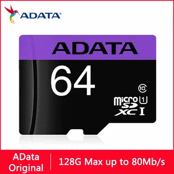 ADATA SDXC SDHC 16 ГБ 32 ГБ 64 ГБ Карта памяти Класса 10 UHS I Microsd TF Карта Флэш-карта Для Телефона