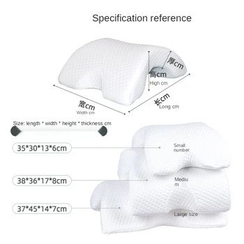 Массажная подушка для снятия давления, подушка с эффектом памяти, подушка с эффектом памяти, пара двойных подушек для объятий, медленный отскок для фитнеса