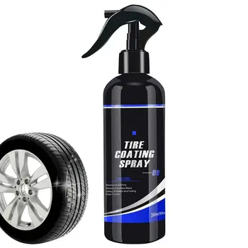 Покрытие шин Спрей Гидрофобный Воск Для Автомобильных Колес Нежирное Средство Для Восстановления Автомобильных Шин Очиститель Автомобильных Колес Auto Re-black Shine
