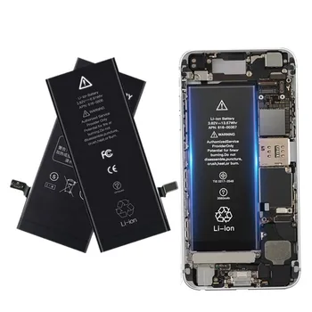 100% Оригинальный новый аккумулятор для iPhone 7 7Plus 8 8Plus SE 4 4S 5 5S 5C 6 6S Plus X высокой емкости 0 циклов Bateria Изображение 2