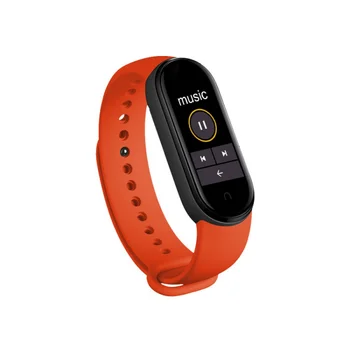 Группа Смарт-часов M6 Для Мужчин И Женщин, Спортивный браслет для Фитнеса, Трекер, Пульсометр, Водонепроницаемые умные часы для Xiaomi iPhone Android Изображение 2