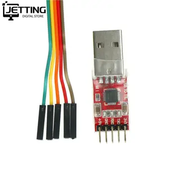 1 шт. Модуль CP2102 USB для загрузки последовательного преобразователя TTL UART STC 5 шт. кабель