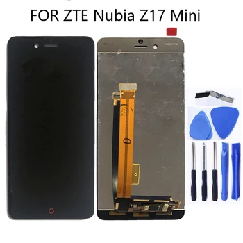 Для ZTE Nubia Z17 mini NX569J NX569H ЖК-дисплей с сенсорным экраном В сборе Аксессуары Для ZTE Nubia Z17 Mini Комплект для ремонта деталей телефона
