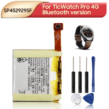 Оригинальная Сменная Батарея SP452929SF Для часов TicWatch Pro 4G Bluetooth версии TicWatch S2 с Аккумулятором 415 мАч