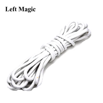 20 Метров Волшебной веревки для фокусов (Диаметр: 8,5 мм) Профессиональный фокусник, Изготавливающий Магический Реквизит, Аксессуары для Белой хлопчатобумажной веревки