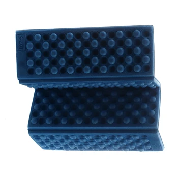 4X Персонализированная складная водонепроницаемая подушка для сиденья из пенопласта (синяя) Изображение 2