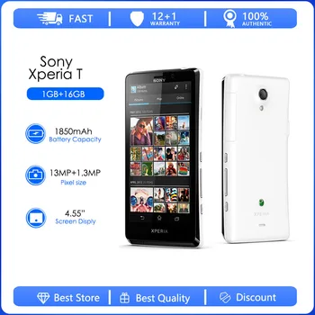 Sony Xperia T LT30P Восстановленный-Оригинальный Разблокированный телефон 4,55 