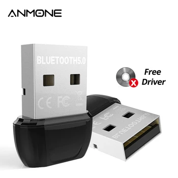 USB Bluetooth Ключ Bluetooth 5,0 20 м Беспроводной адаптер Мышь Клавиатура Приемник Наушники ПК Ноутбук Аудиоприемник Передатчик