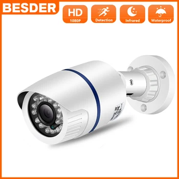 BESDER 5MP 1080P Full HD IP-камера Широкоугольная H.264 Наружная Водонепроницаемая Домашняя Камера Безопасности CCTV Камера Оповещения по электронной почте P2P XMEye