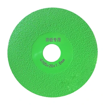 Диск для резки плитки, Алмазный пильный диск для мрамора, Шлифовальный круг для пайки керамического стекла, Нефритовый Шлифовальный круг для угловой шлифовальной машины, Роторный Инструмент100 × 20 × 1 мм