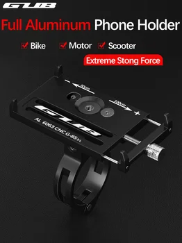 GUB bike подвижный держатель для телефона G85 кронштейн для смартфона алюминиевый металлический горный велосипед MTB для Samsung huawei xiaomi iphone
