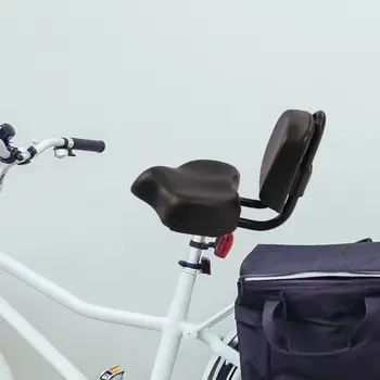 Кожа + поролон, Универсальная подушка для трехколесного велосипеда, горного велосипеда, электромобиля, подушка для сиденья со спинкой, Эргономичный дизайн