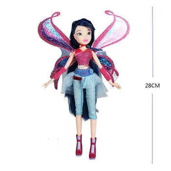 28 см Высотой Believix Fairy & Lovix Fairy Girl Doll Фигурки Героев Куклы Fairy Bloom с Классическими Игрушками для Девочек В Подарок bjd