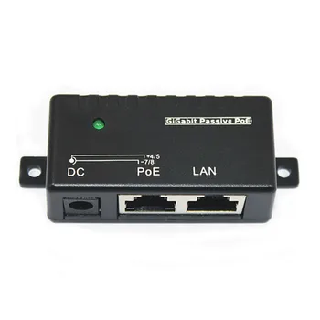 100 Мбит/с 5 В 12 В 24 В 48 В/1A POE инжектор Разветвитель питания для IP-камеры POE Модуль адаптера Аксессуары