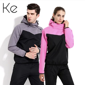Спортивный комплект для бега KE Gym для мужчин и женщин, спортивный костюм для бега трусцой для пар, спортивный костюм из двух частей