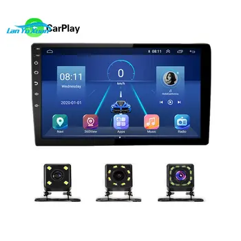 7 дюймов 9 дюймов 10 дюймов 4G wifi 8 ядер 5760B универсальный carplay 360 full view DSP Android автомобильный DVD-плеер с реверсом