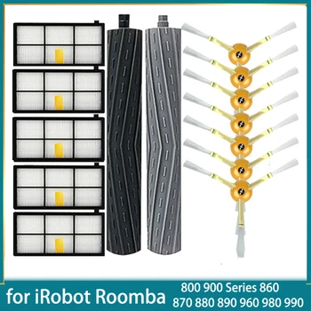 для iRobot Roomba 800 900 Серии 860 870 880 890 960 980 990 Робот-Пылесос HEPA Фильтры и Щетки комплект Запчасти Аксессуары