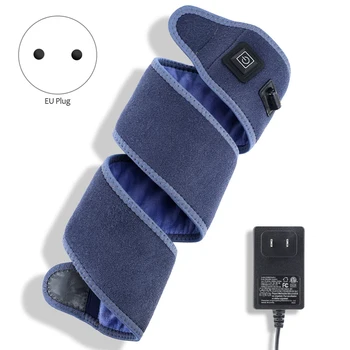 USB Электрический нагревательный ремень, нагревающий лодыжку, ремешок для рук, бандаж для запястий, обертывание, горячий компрессионный обезболивающий пояс Изображение 2
