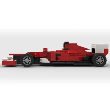 Авторизованный MOC-97277 F2012 Гоночный автомобиль Формула Суперкар Строительные Блоки Автомобиль MOC Набор Игрушек (Статическая версия/250 шт.) Изображение 2